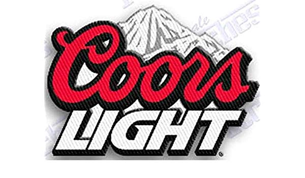 Silver Bullet Coors Light Logo - Amazon.com: COORS LIGHT IRON ON EMBROIDERED EMBROIDERY PATCH PATCHES ...