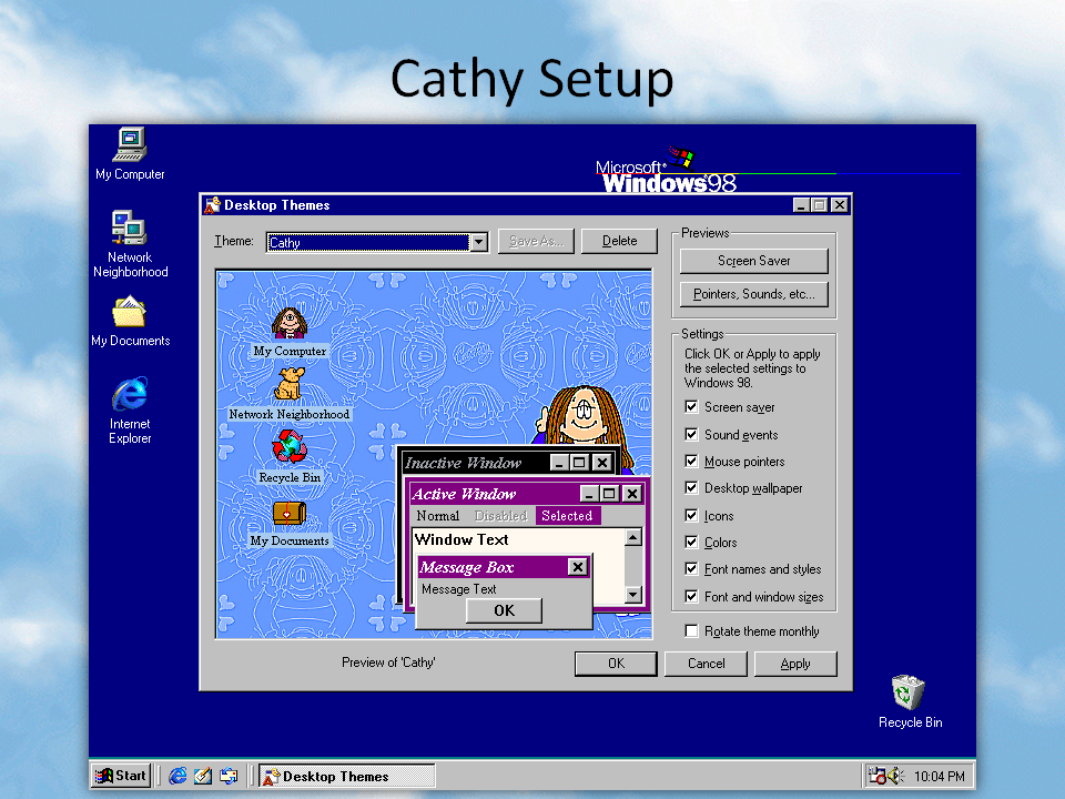 Windows 98 Plus Logo - Dinosaur Sighting: Microsoft Plus! 98 for Windows 98
