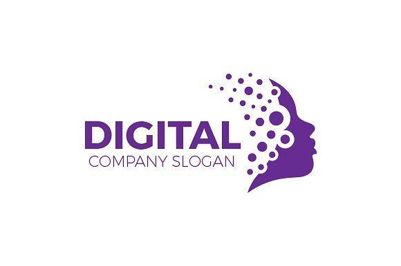 Mind Logo - Digital Mind Logo ~ Logo Templates ~ Creative Market
