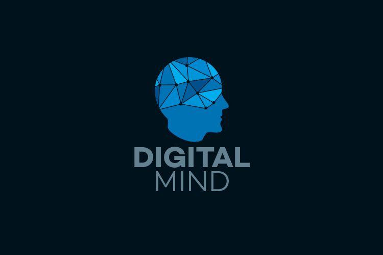 Mind Logo - Digital Mind Logo - Graphic Pick