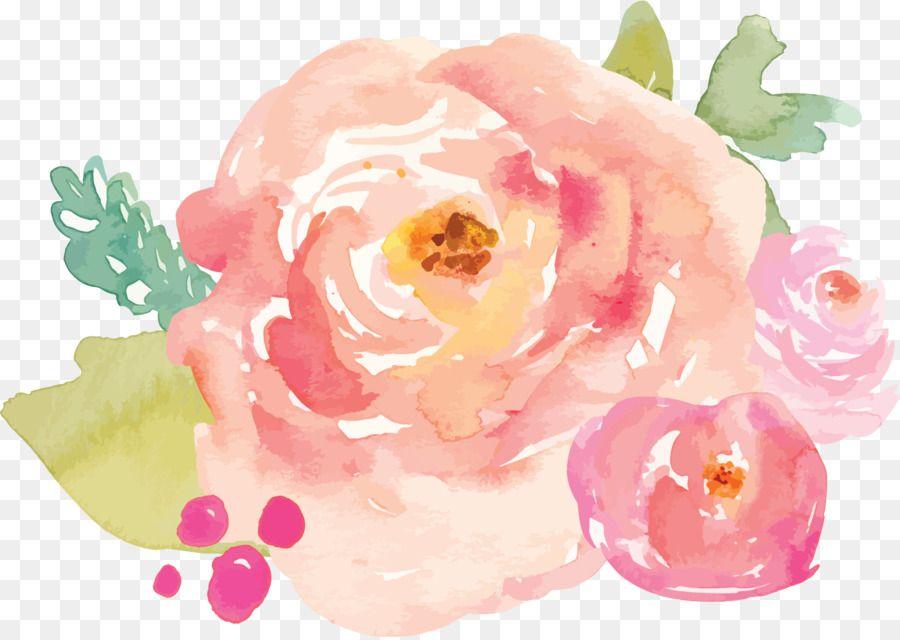 Painting Flower Logo - Watercolour Flowers Logo Watercolor painting Photography - pastel ...