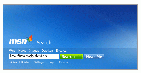 MSN Search Logo - Follow Your Search Engine Rankings with RSS Feeds from MSN