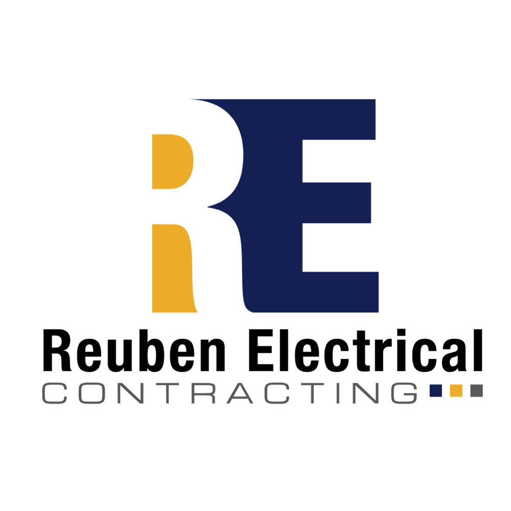 Electrical Contractor Logo - Reuben Electrical Contracting Logo Design 2018