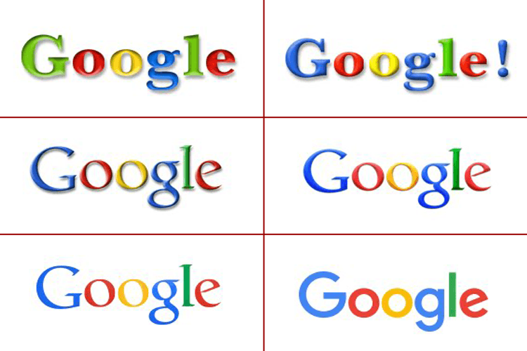All Google Logo - Google Logo History: Evolution Of The Iconic Google Logo 1997 2015