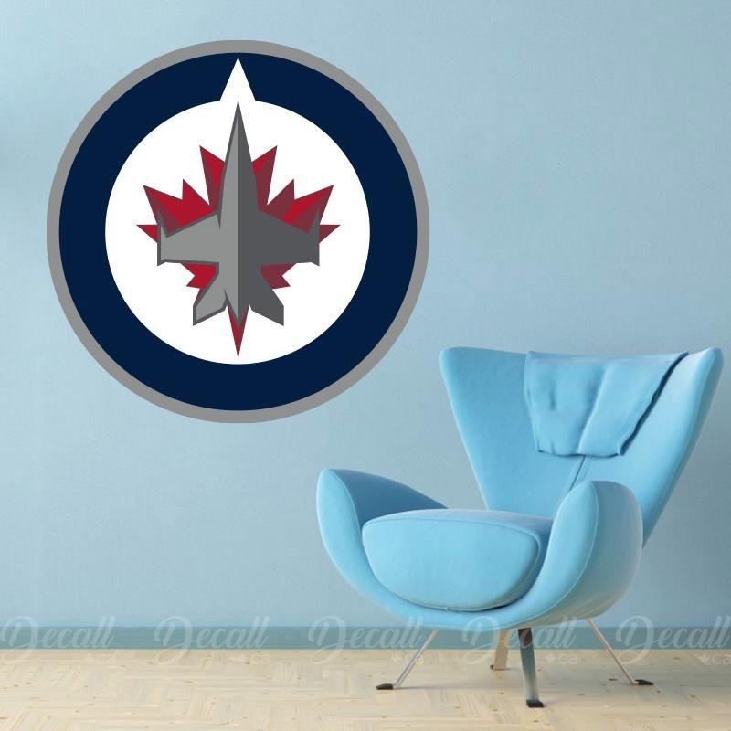 Winnipeg Jets Logo - Ice Hockey Team Winnipeg Jets Logo Sport Wall Stickers