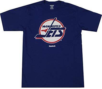 Winnipeg Jets Logo - Amazon.com : Reebok Winnipeg Jets Throwback Vintage T Shirt (Small ...