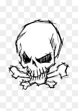 Skull Black and White Logo - Black And White Skull PNG Images | Vectors and PSD Files | Free ...
