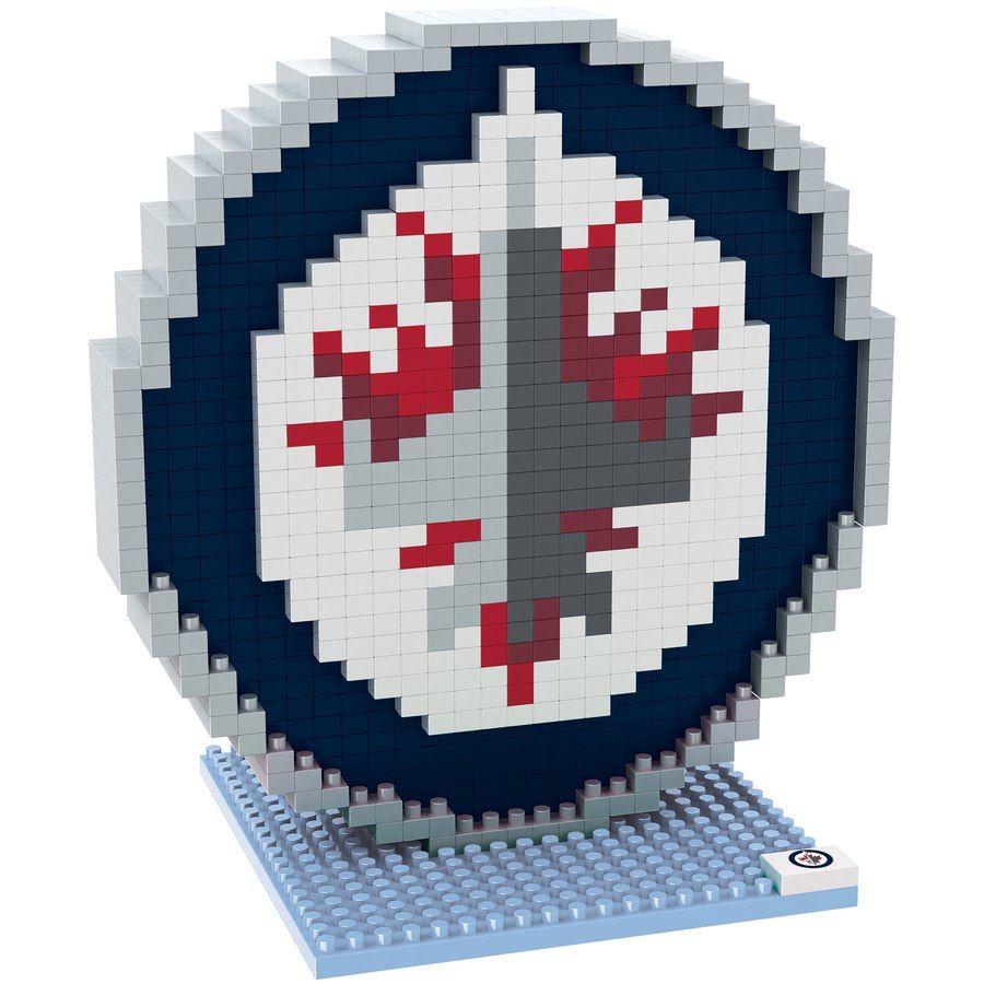 Winnipeg Jets Logo - Winnipeg Jets 3D Logo BRXLZ Puzzle