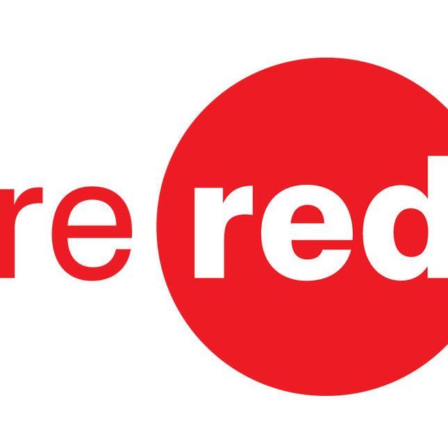 Red Circle Brand Logo - Centre Red. Right Angle Creative Branding & marketing design