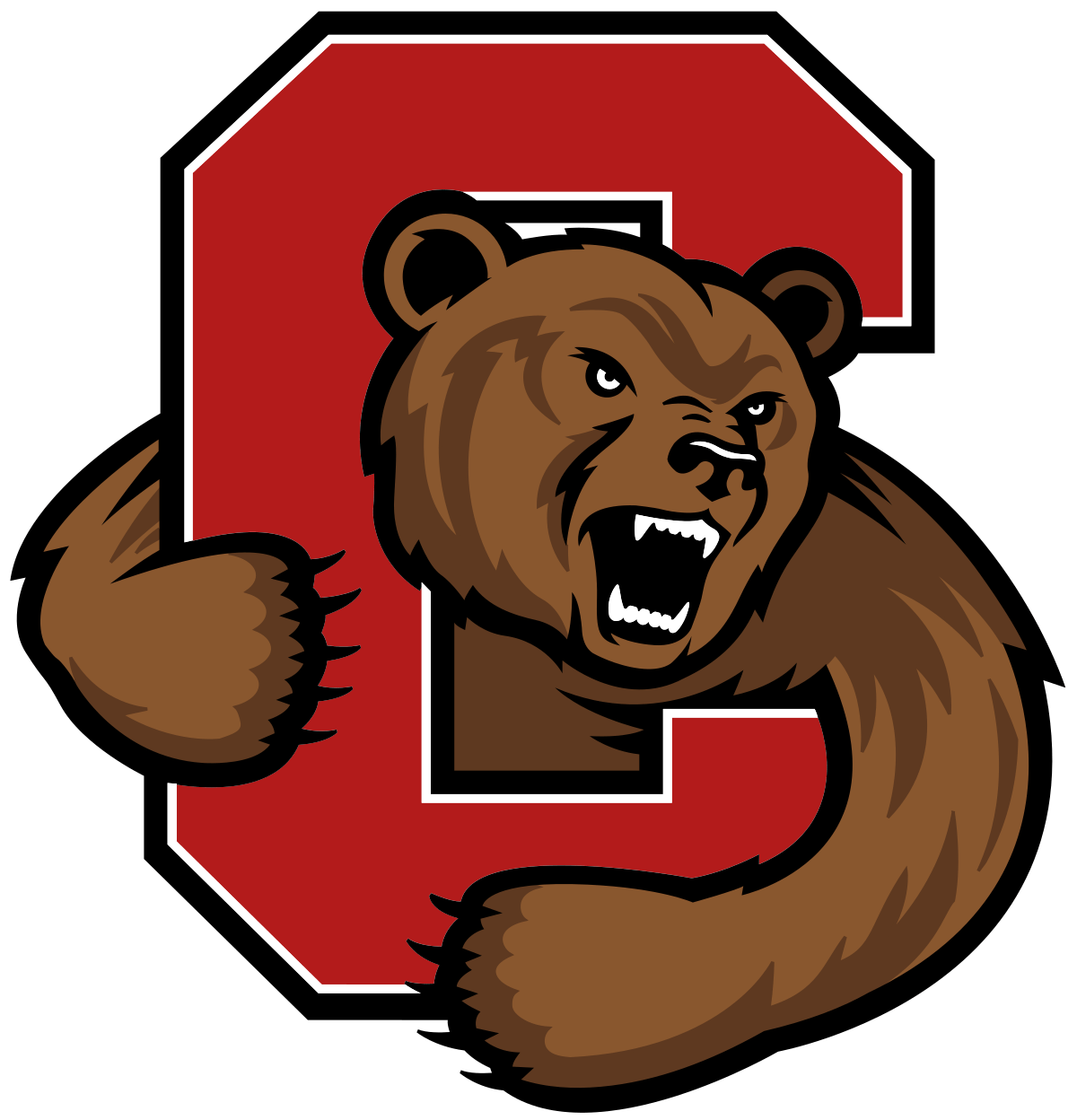 Cornell Big Red Bear Logo - Cornell Big Red