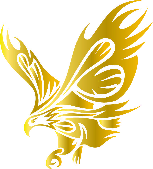 Golden E Logo - Golden eagle Logos