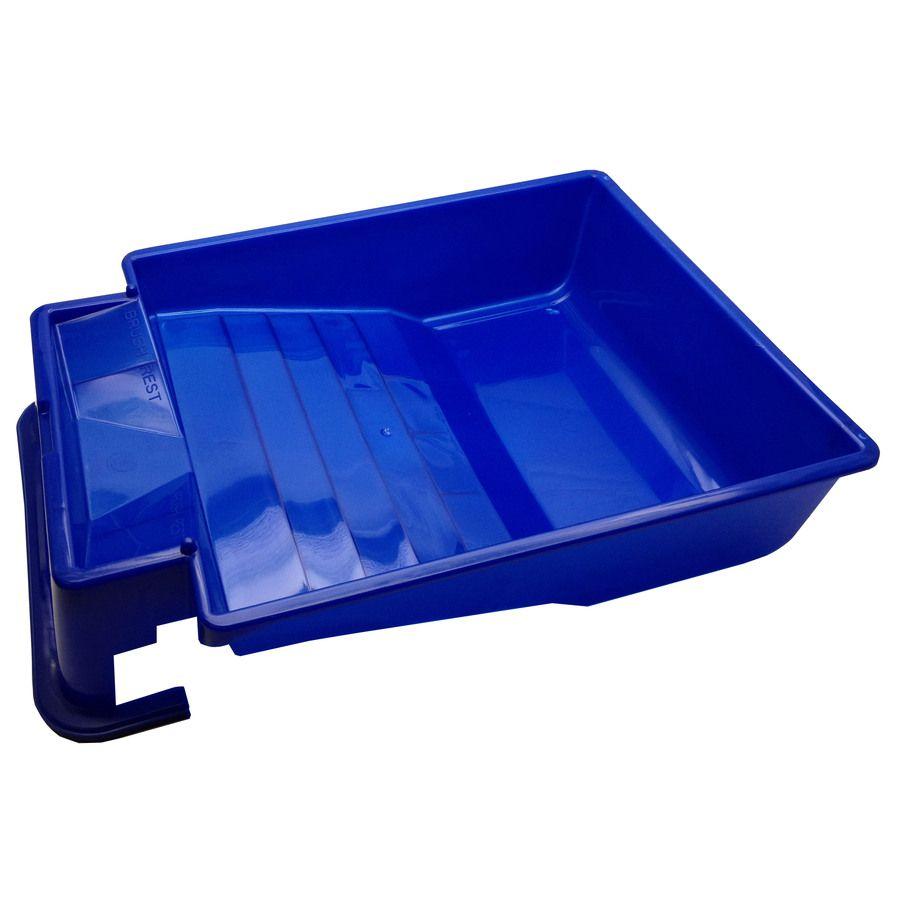 Rectangel in Blue Blue Hawk Logo - Blue Hawk Disposable Paint Tray Common: 11.1 In X 15.5 In; Actual