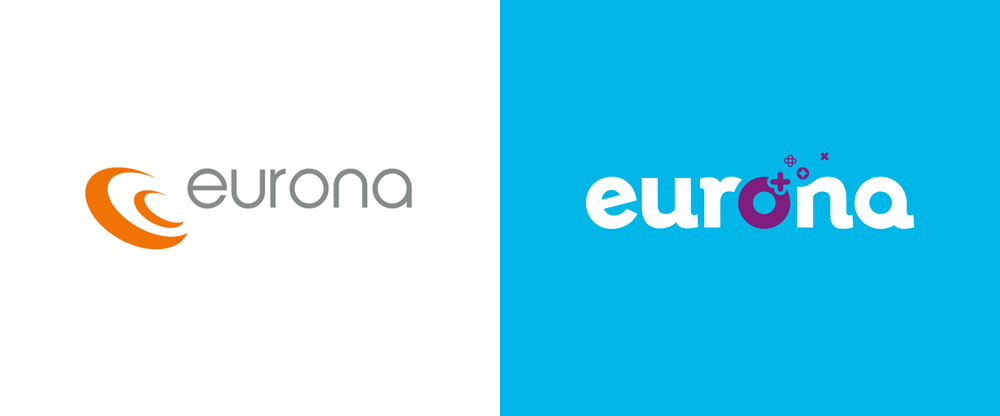 Small Dupont Logo - Brand New: New Logo and Identity for Eurona