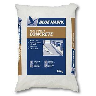 Rectangel in Blue Blue Hawk Logo - Blue Hawk Multi Purpose Concrete
