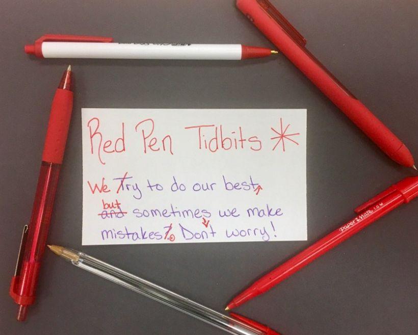 Red Apostrophy Logo - Red Pen Tidbits 2: Apostrophes – Immortal Words of a Mortal Writer