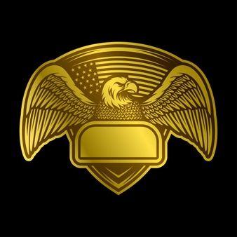 Golden Eagle Logo - Golden Eagle Vectors, Photo and PSD files