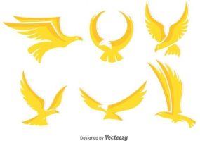 Yellow Eagle Logo - Golden eagles free vector graphic art free download (found 3,566 ...