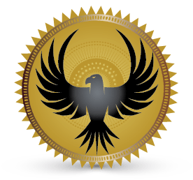 Gold Eagle Logo - Create a Logo Free - Gold Stamp Eagle Logo Template
