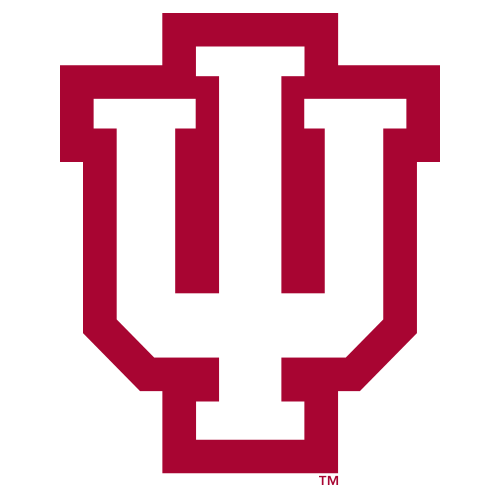 IU Hoosiers Logo - logo_-Indiana-University-Hoosiers-IU-White-With-Red-Outline - Fanapeel