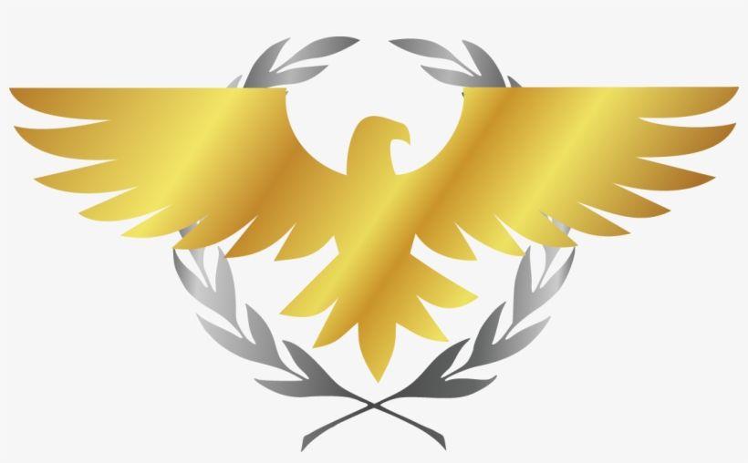 Golden Eagle Logo - Silver N Gold Eagle Logo Png Transparent PNG