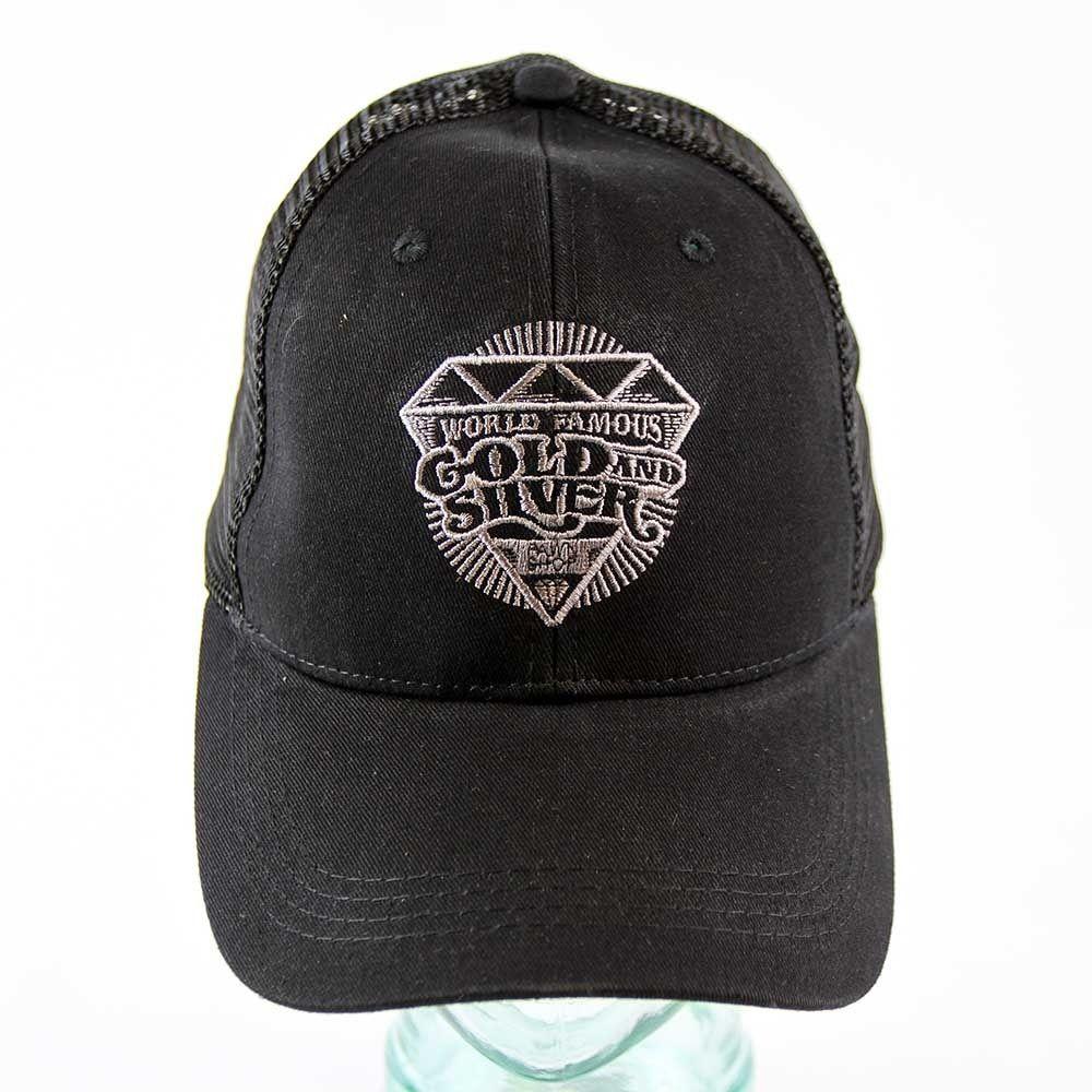 C in Diamond Logo - Gold & Silver Pawn Shop Trucker Snap Back Hat - Diamond Logo