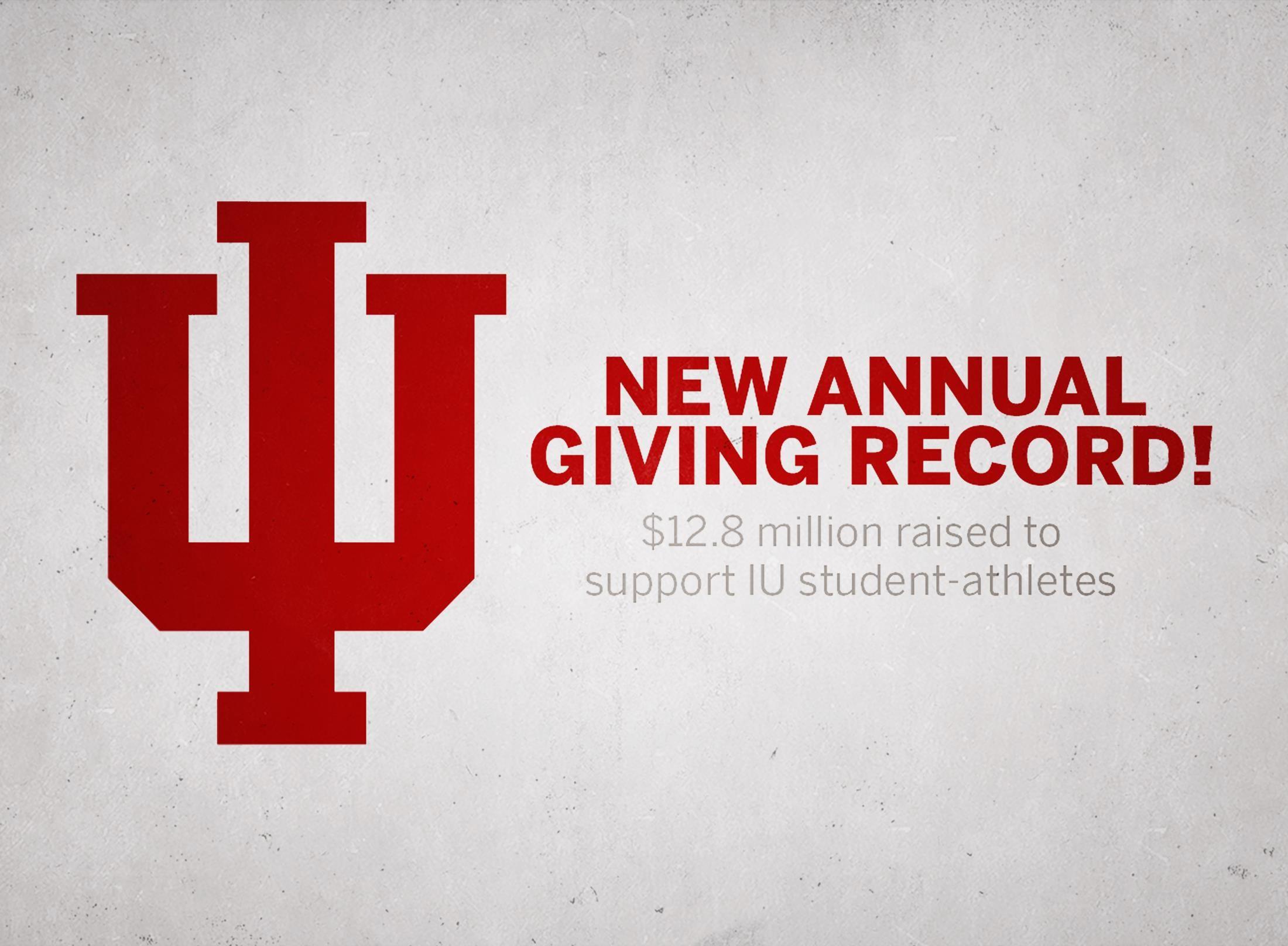 IU Hoosiers Logo - IU Athletics Sets New Fundraising Record - Indiana University Athletics