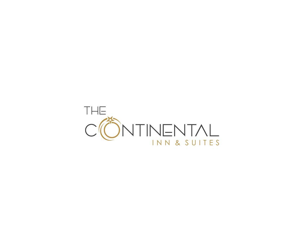 United Continental Logo - Modern, Professional, Hotel Logo Design for The Continental Inn