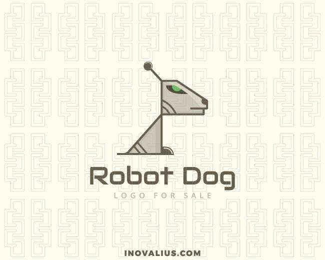 Robot Company Logo - Robot Dog Logo