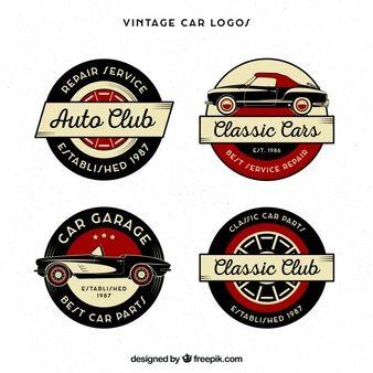 Classic Car Logo - Antique Car Vectors, Photos and PSD files | Free Download