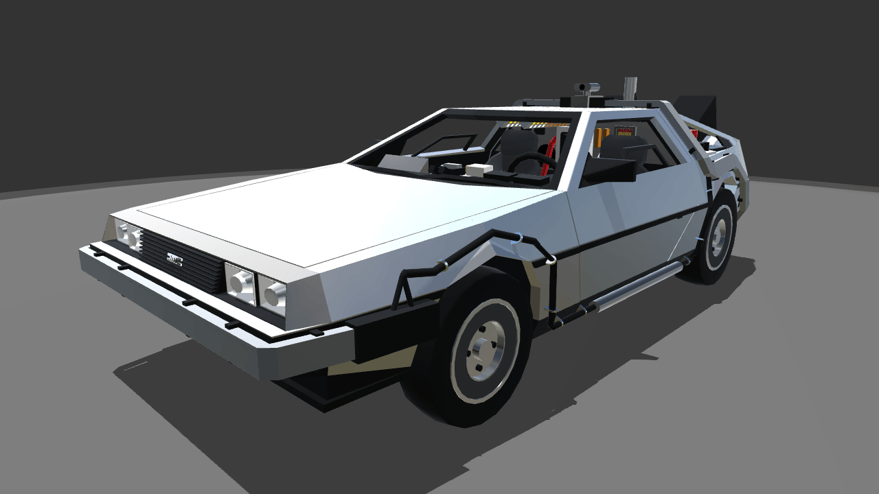 BTTF DeLorean Logo - SimplePlanes | BTTF Delorean 