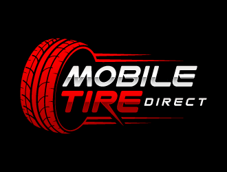 Tire Logo - Mobile Tire Direct logo design - 48HoursLogo.com