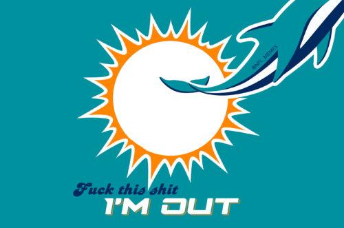 New Dolphins Logo - BREAKING: Miami Dolphins Unveil New Logo For Remainder Of The Season