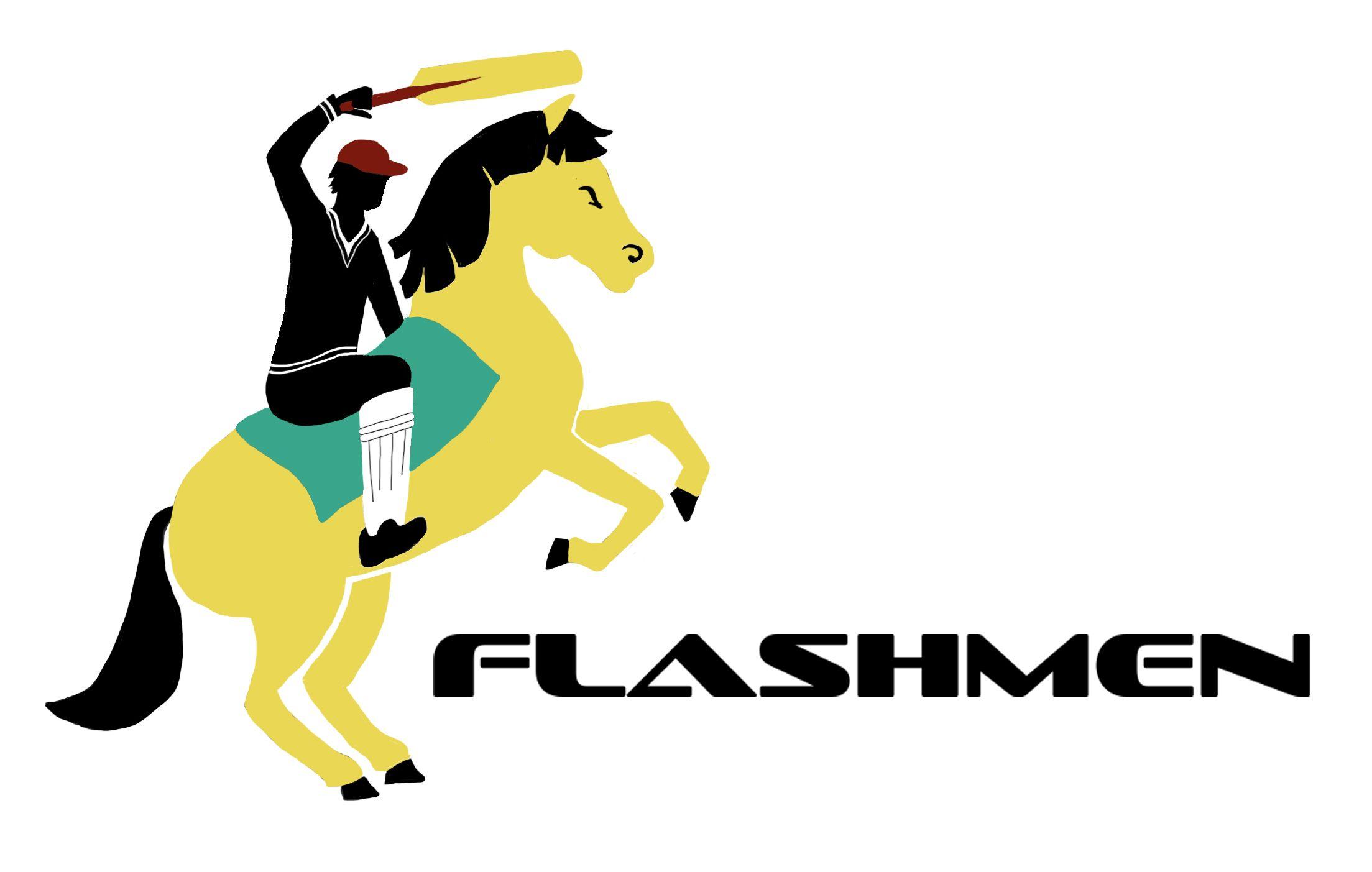 Man On Horse Logo - Flashmen horse logo v6