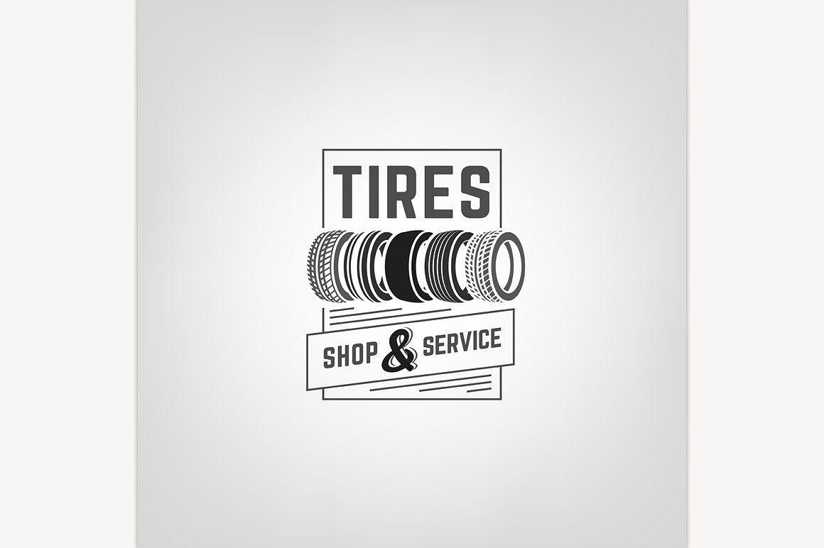 Tire Logo - Tires Shop Logo ~ Icons ~ Creative Market