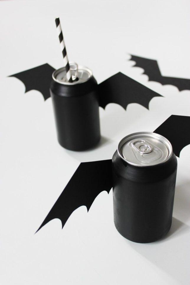 Black Bat Drink Logo - Bat Halloween Drink idea!. Halloween!. Halloween party
