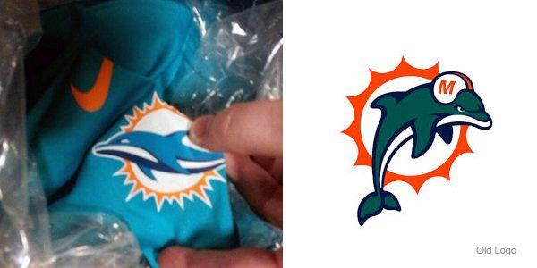 Dolphins Old Logo - A Peek at the Miami Dolphins' New Logo | Articles | LogoLounge
