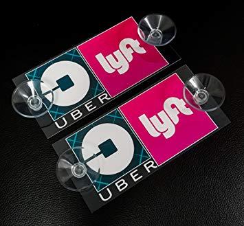 New Printable Uber Logo - Amazon.com : 2 UBER LYFT REMOVABLE DECAL SIGN PLACARD RIDESHARE (NEW ...