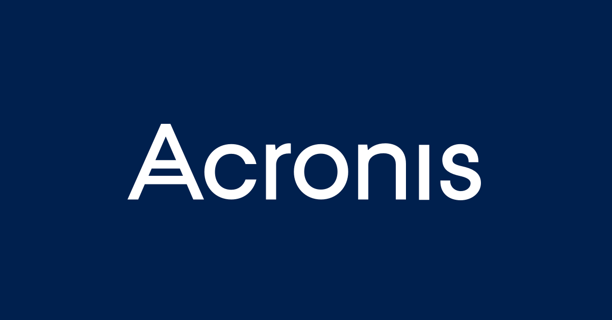 Acronis Logo - Backup Software & Data Protection Solutions