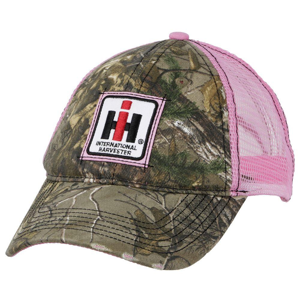 Camo International Harvester Logo - Ladies International Harvester RealTree Camo Hat. Shop Case IH