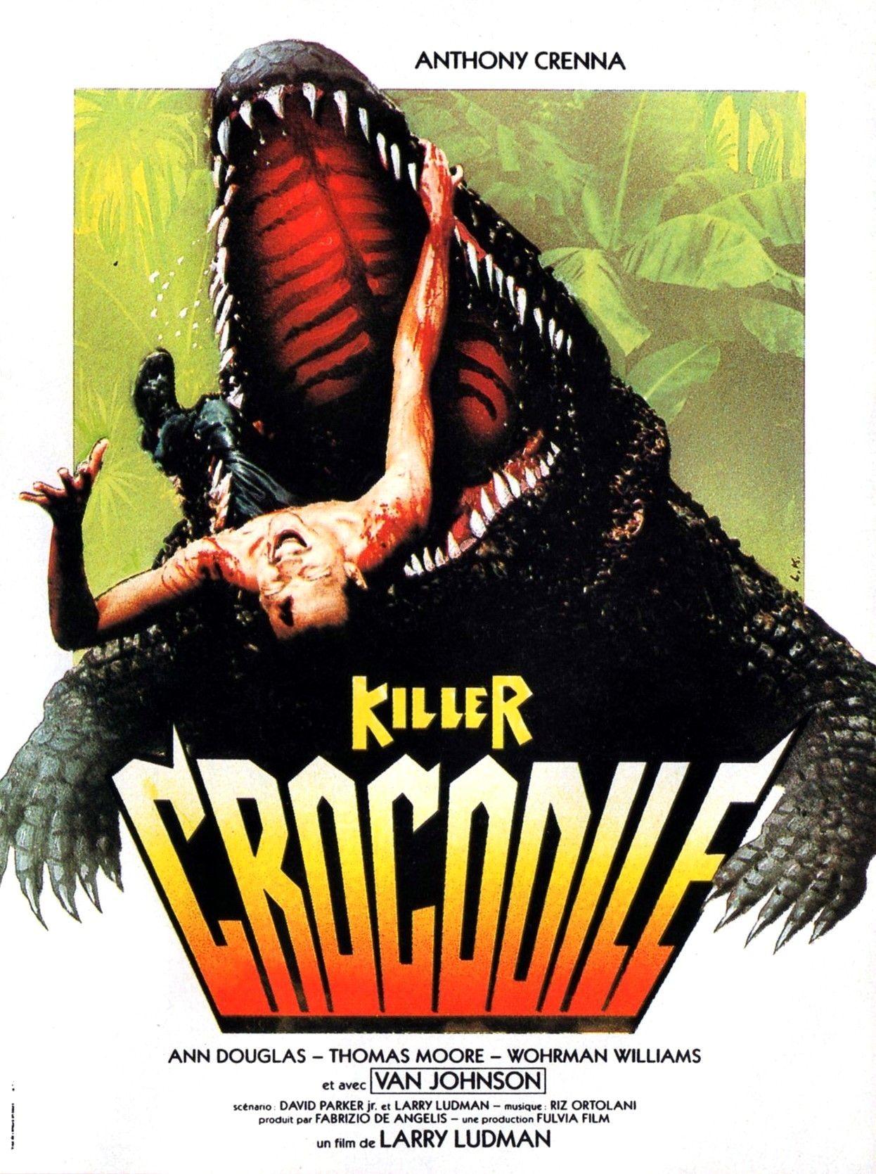 Killer Croc Logo - Killer Crocodile (1989)