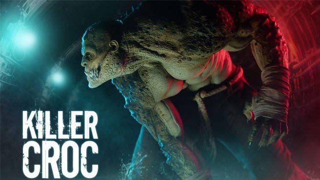 Killer Croc Logo - Sideshow Unveils Killer Croc Premium Format Statue