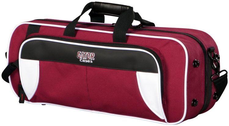 Maroon and White Gator Logo - Gator GL-TRUMPET-WM - Lightweight Trumpet Case, White & Maroon ...