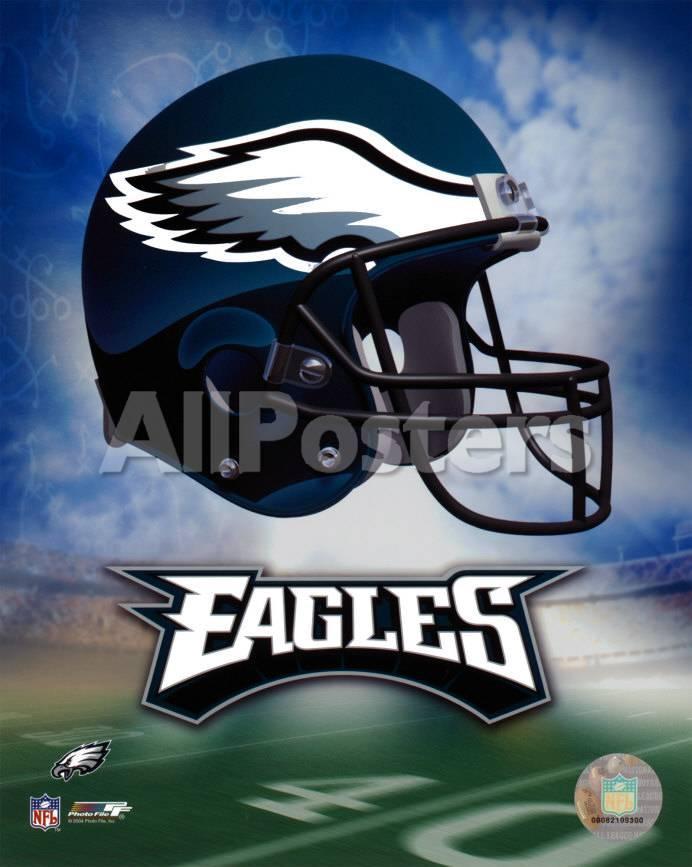 Eagles Helmet Logo - Philadelphia Eagles Helmet Logo Photo at AllPosters.com