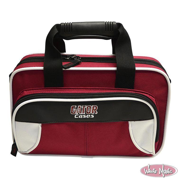 Maroon and White Gator Logo - Gator GL-CLRINET-WM Lightweight Clarinet Case White And Maroon ...