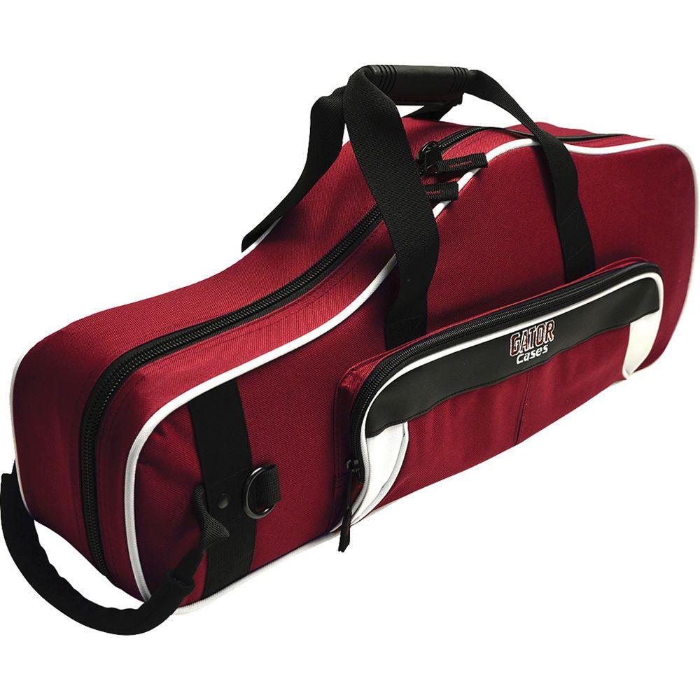 Maroon and White Gator Logo - Gator Cases Spirit Series Lightweight Alto GL-ALTOSAX-WM B&H