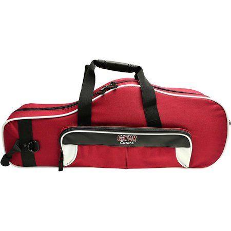 Maroon and White Gator Logo - Gator Spirit Series Lightweight Alto Saxophone Case White and Maroon ...