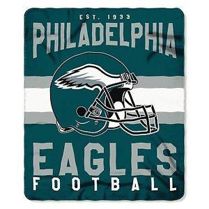 Eagles Helmet Logo - New NFL Philadelphia Eagles Helmet Logo Soft Fleece Throw Blanket 50