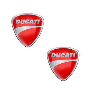 Ducati Car Logo - x Domed Stickers Ducati Car Auto Moto Motorcycle Motorbike Badge