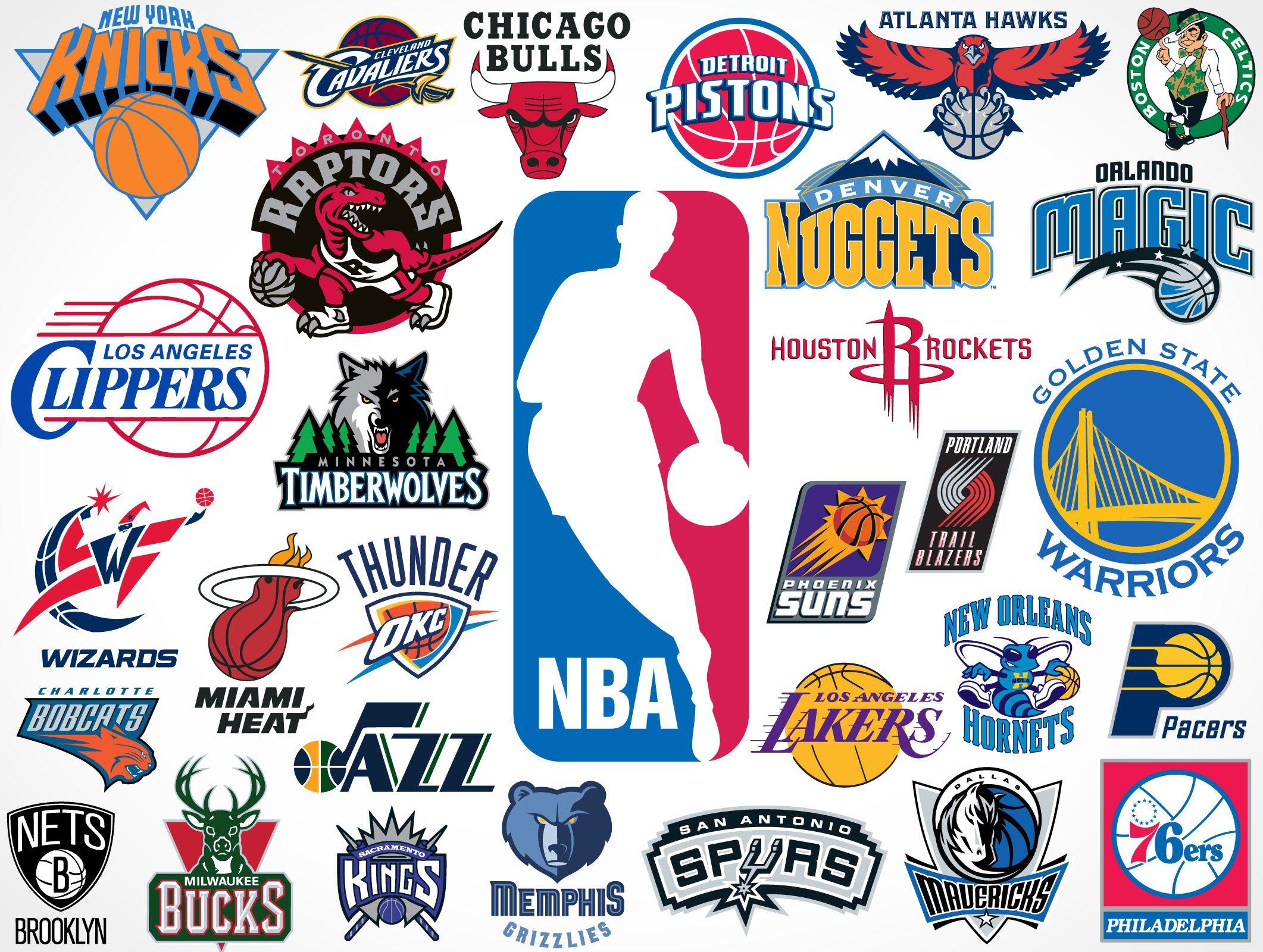NBA Team Logo - NBA Team Vector Logos • Market Your PSD Mockups for logos