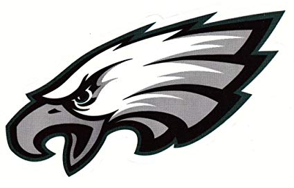 Black and White Eagle Football Logo - Amazon.com: fb 4 Philadelphia Eagles Die Cut Stickers NFL Football ...